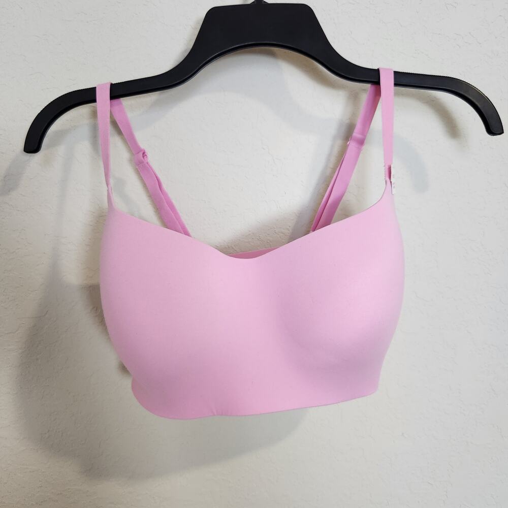 Victoria's Secret VS PINK Pink Lightly Lined Wireless Marshmallow Bra - S-DD